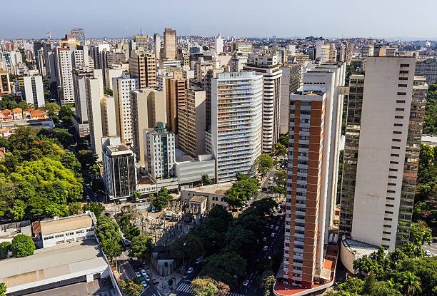 istock Downtown Belo Horizonte and Afonso Pena avenue 606634486