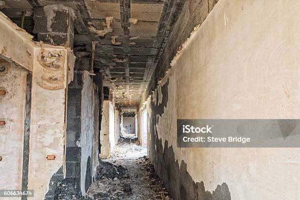 Atlante Del Sol Hotel Lanzarote Stock Photo - Download Image Now - Abandoned, Absence, Apartment