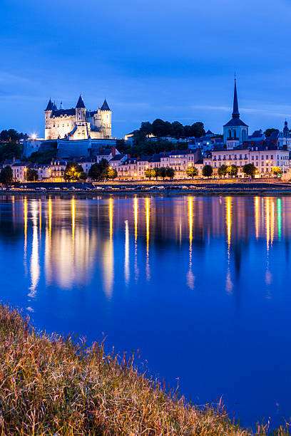 istock Panorama of Saumur 606641178