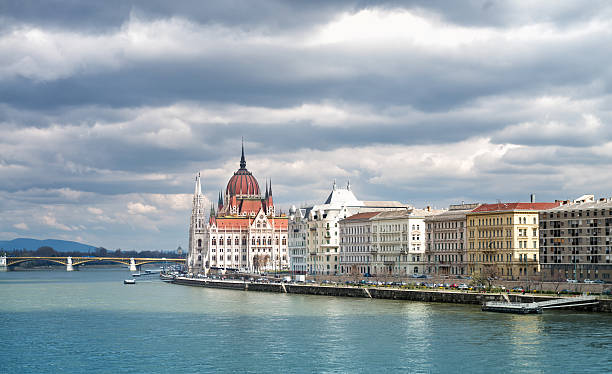 istock Parliament building in Budapest, Hungary 606641540