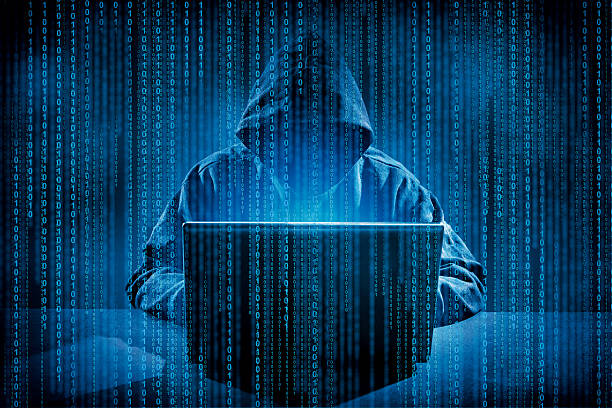 コンピュータ犯罪コンセプトが光ります。 - confidential identity stealing privacy ストックフォトと画像