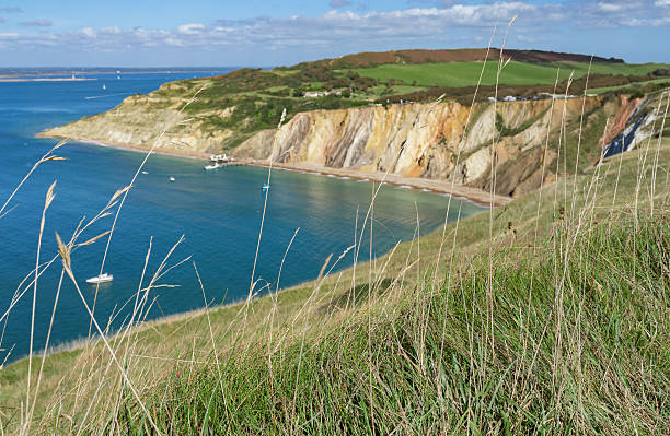 istock The Alum Bay coast 606674092