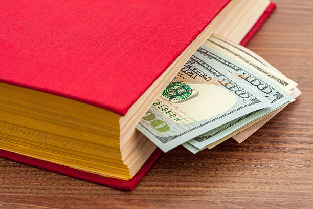istock Money in the book. 606702126
