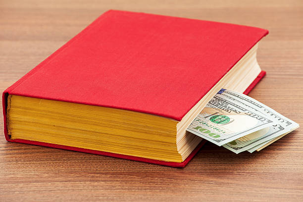 istock Money in the book. 606702184