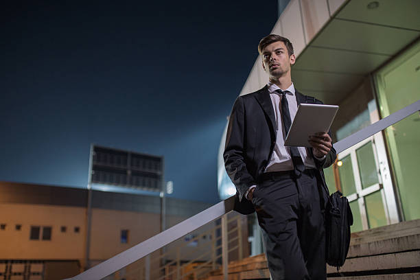 istock Businessman by the firm 606703852