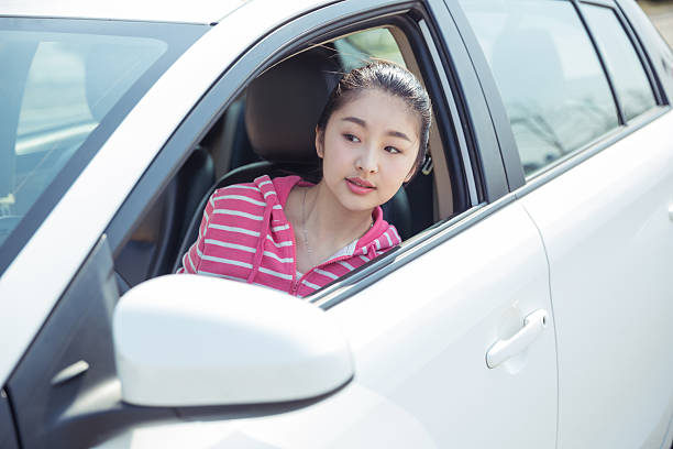 istock girl is a commercial driver 606713502