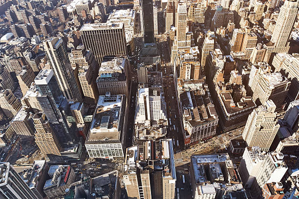 istock High Angle View Of Buildings In City 606758155