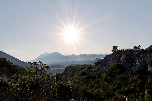 istock Scenic View Of Mountains Against Sky 606758591