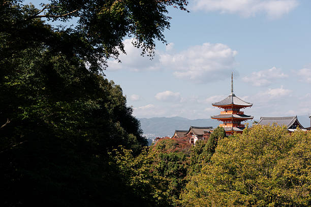 Kyoto, Japan - Nov 6, 2015: Kiyomizu-dera is an independent Buddhist temple in eastern Kyoto. The temple is part of the Historic Monuments of Ancient Kyoto ( UNESCO World Heritage site