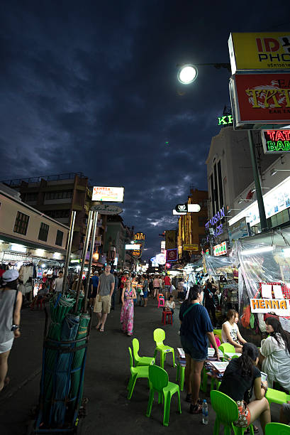 istock Bangkok, Thailand Khao San Road night scenery 607256034