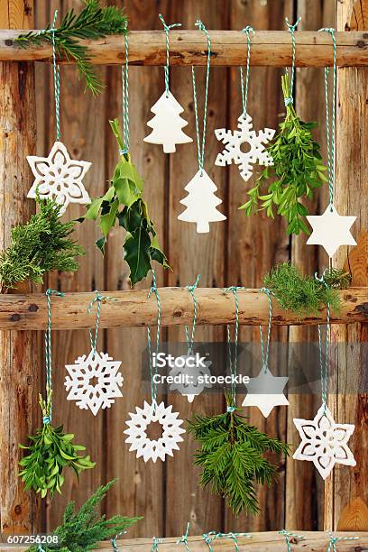 Christmas Ornaments Stock Photo - Download Image Now - Ceramics, Tree, Advent