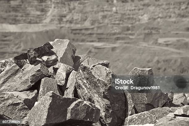 Iron Ore Stock Photo - Download Image Now - Quarry, Business Finance and Industry, Coal