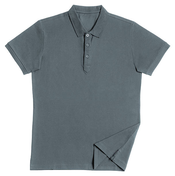 istock Polo shirt isolated on white background 607262662