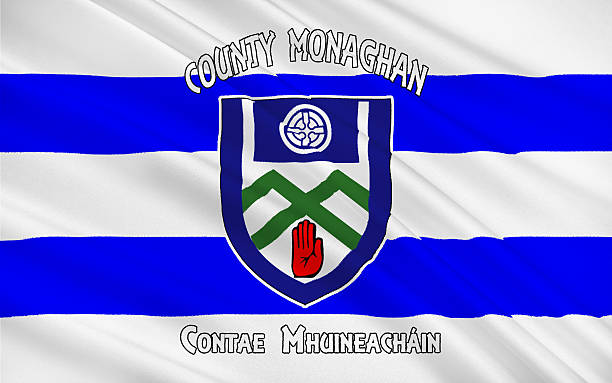 istock Flag of County Monaghan is a county in Ireland 607263620