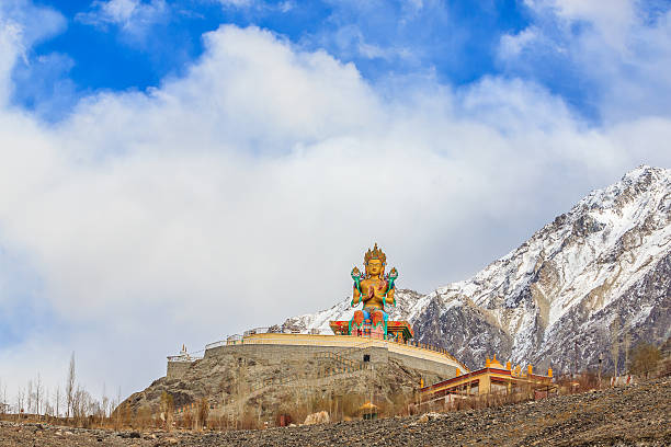 istock Statue of Maitreya Buddha 607267680