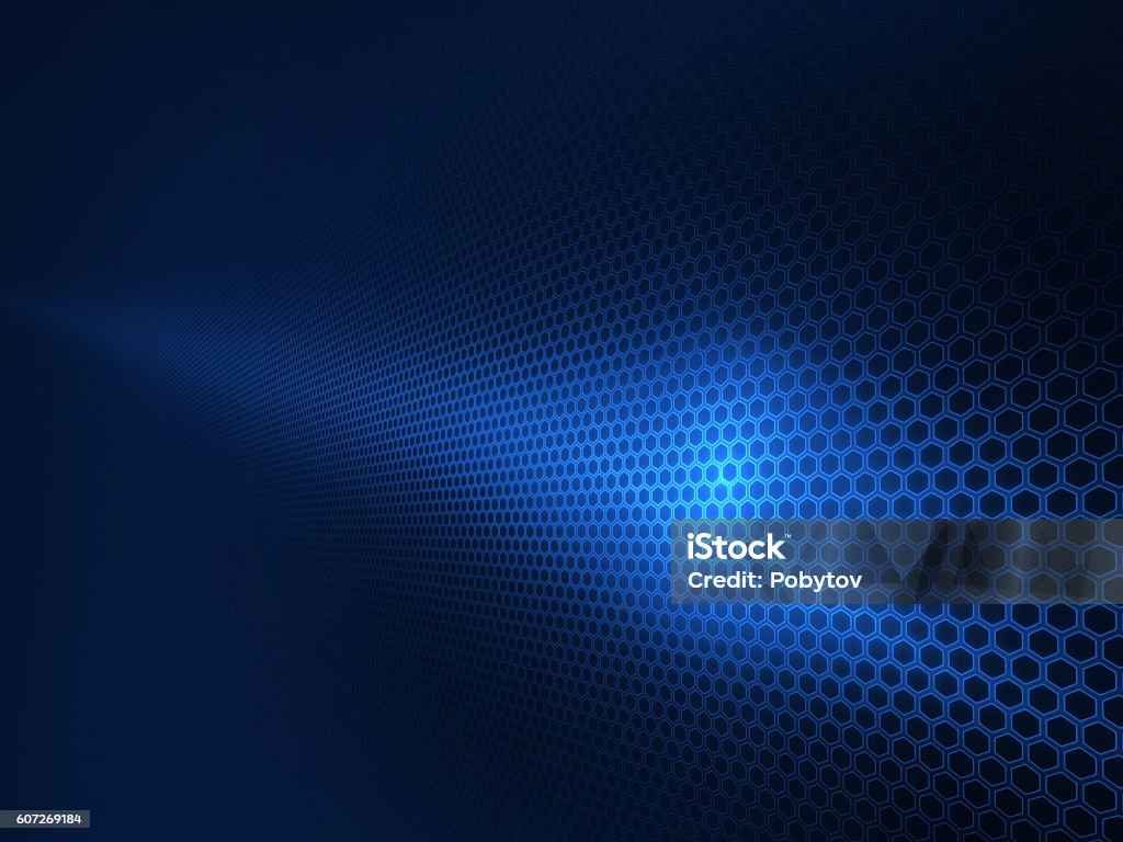 panel of hexagons, tech modern background Backgrounds Stock Photo
