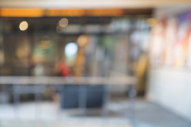 istock Exterior of public space in bokeh 607272800