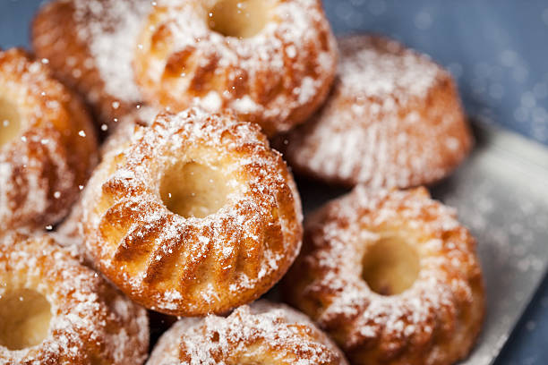 istock Fresh homemade delicious mini bundt cakes 607279958