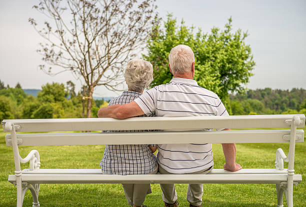istock Senior Couple - Relaxing And Having Fun Together 607283970