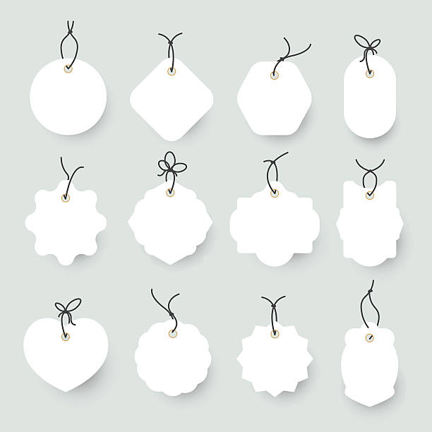 Blank Labels Template Price Tags Set Vector Stock Illustration - Download Image Now - Luggage Tag, Label, String - iStock blank-labels-template-price-tags-set-vector-stock-illustration-download-image-now-luggage-tag-label-string-istock