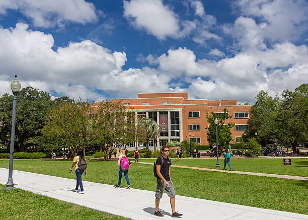 robert manning strozier library presso la florida state university - florida state foto e immagini stock