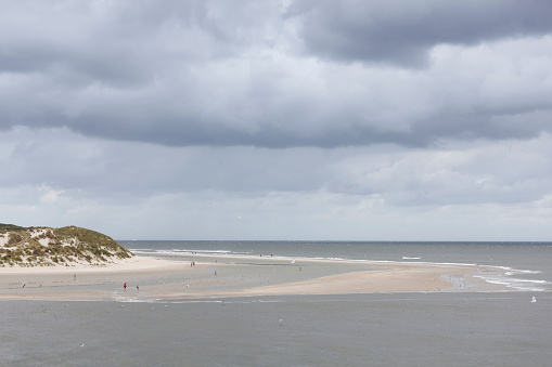 dunas y playa de Vlieland en los Países Bajos photo