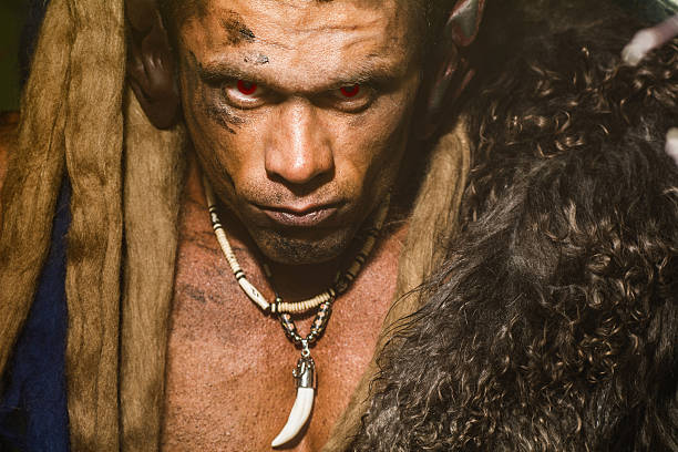 istock Close-up portrait of a strong man 607291660