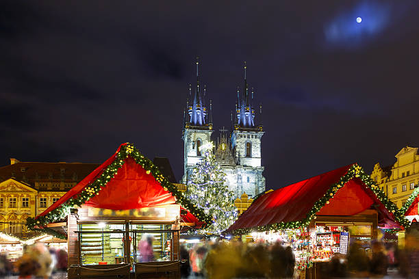 istock Cristmas Old Town square in Prague, Czech Republic 607291852
