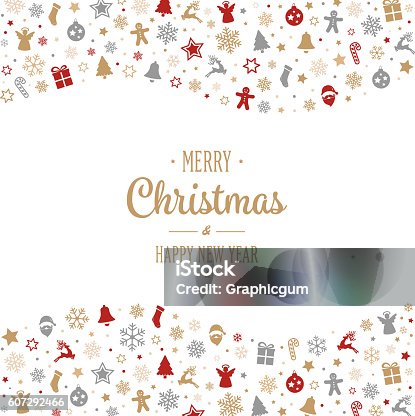 istock merry christmas type decoration ornament border 607292466