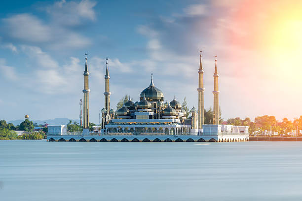 istock The crystal mosque in Kuala Terengganu, the beatiful 607296740