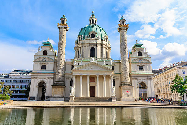 istock Vienna. St. Charles Church cathedral 607297308