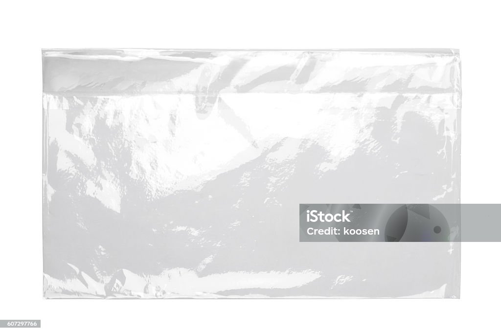 clear transparent plastic bag
