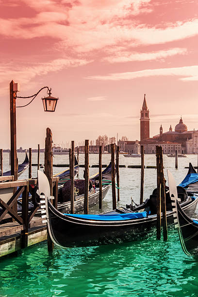 venezia  - canal sea journey romance foto e immagini stock