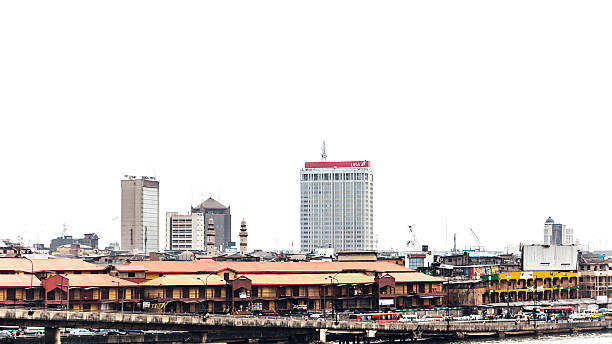 istock African city skyline - Lagos, Nigeria. 607301064