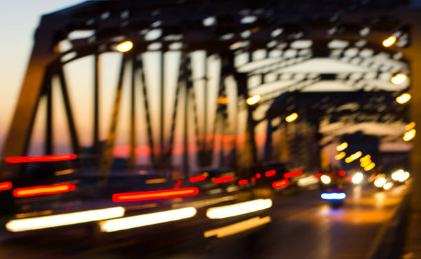 istock Background blur bokeh in the streets and opened fire 607459538