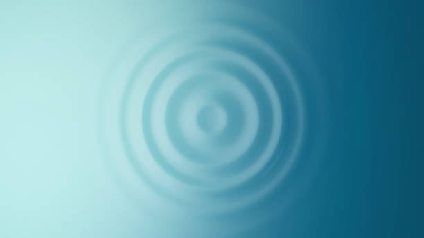 Ripple. Top view. Ripple. Top view. 3D Render. symbols of peace photos stock pictures, royalty-free photos & images
