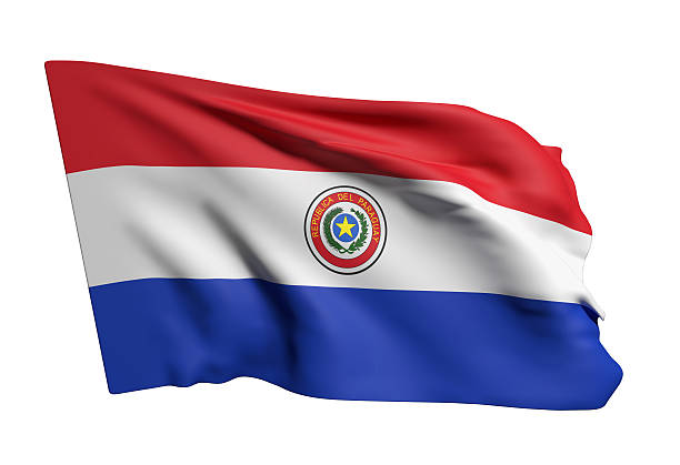 istock Paraguay Republic flag waving 607463896