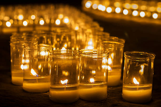 istock Candles in the Luna Mora Guaro 607465854