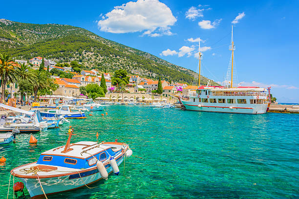 istock Mediterranean town Bol Croatia 607468788
