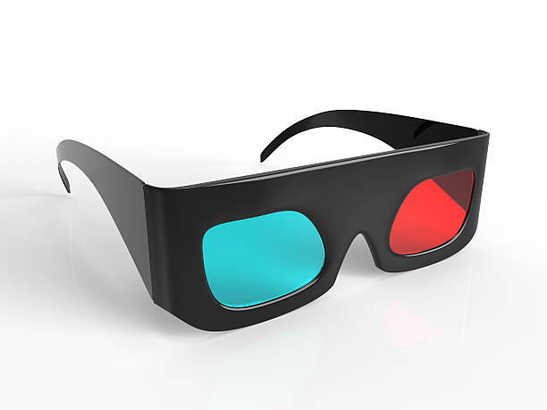 istock Pair Of 3D Glasses 607470640