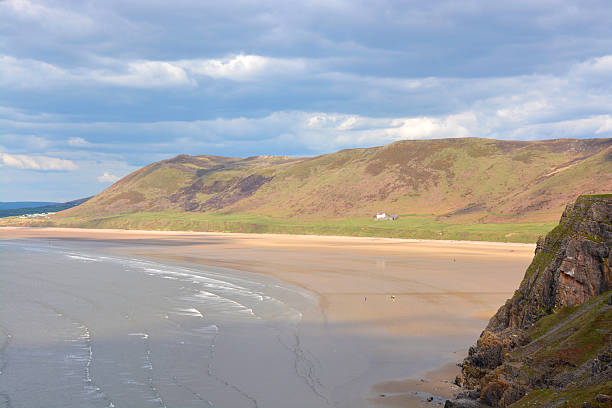 istock Rhossili Bay on the Gower Peninsular, Wales 607473444