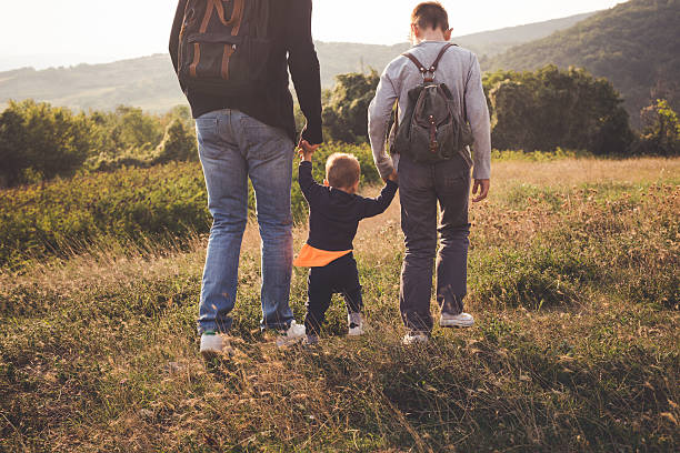 istock Family in nature 607473542
