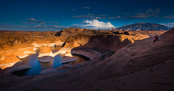 Hiking Reflection Canyon Lake Powell Utah