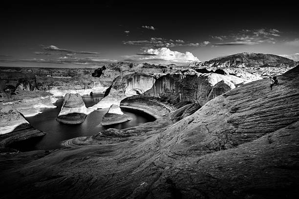 istock Hiking Reflection Canyon Lake Powell Utah 607476212