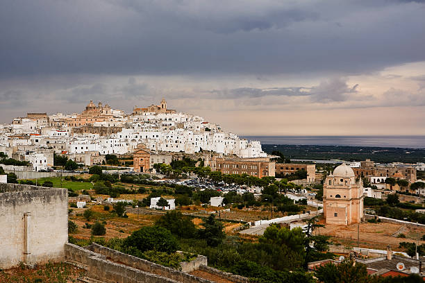 istock Ostuni, white city in Apulia (Italy) 607479184