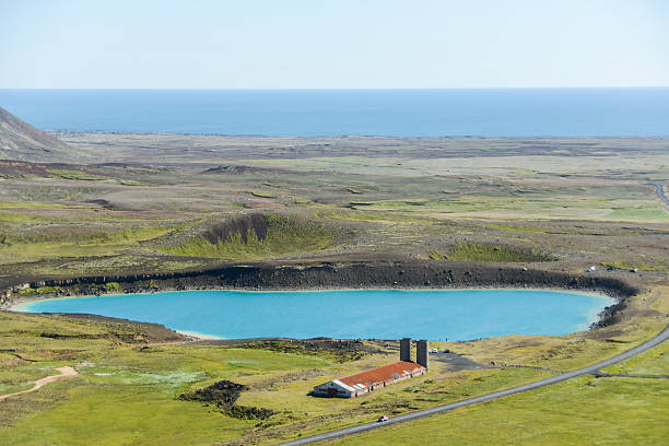 panorama lake in iceland