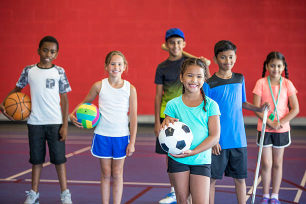 istock Students Picking Their Favorite Sport 607485816