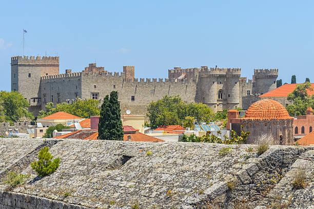 istock Rhodes, Greece cityscape 607487120