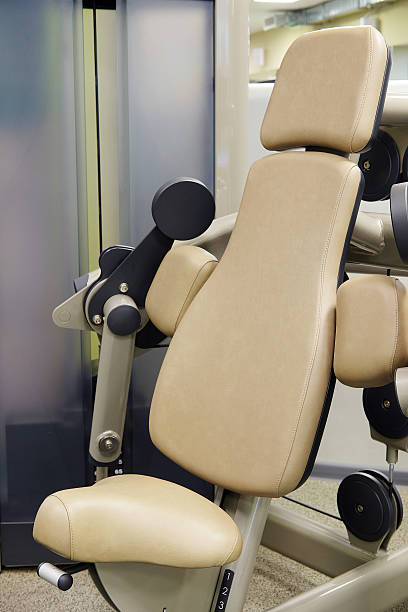 istock fitness hall with sport equipment 607491472