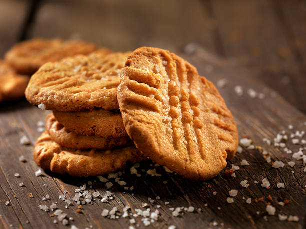 istock Sea Salt Peanut Butter Cookies 607497812